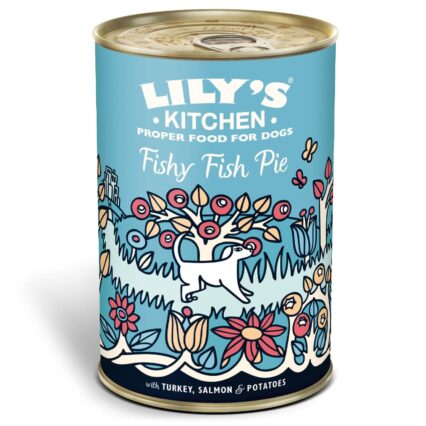LILY'S KITCHEN Dog Wet Salmão e Arenque 400g