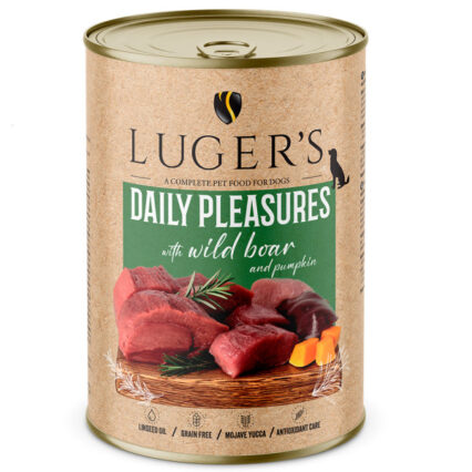 LUGER'S DP - Carne de Caça e Abóbora 400g