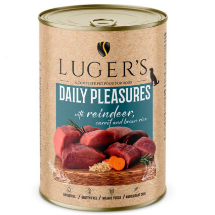 LUGER'S DP -Rena, Cenoura e Arroz Integral 400g