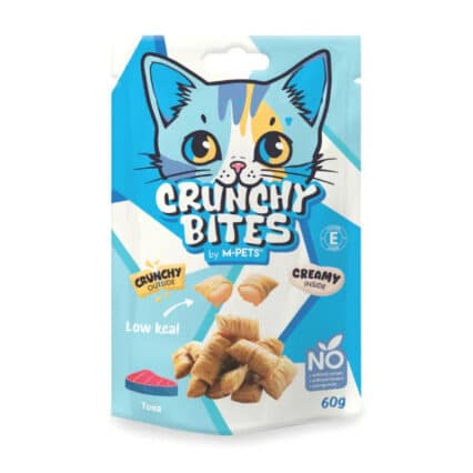 Crunchy Bites Gato Snack Atum 60gr