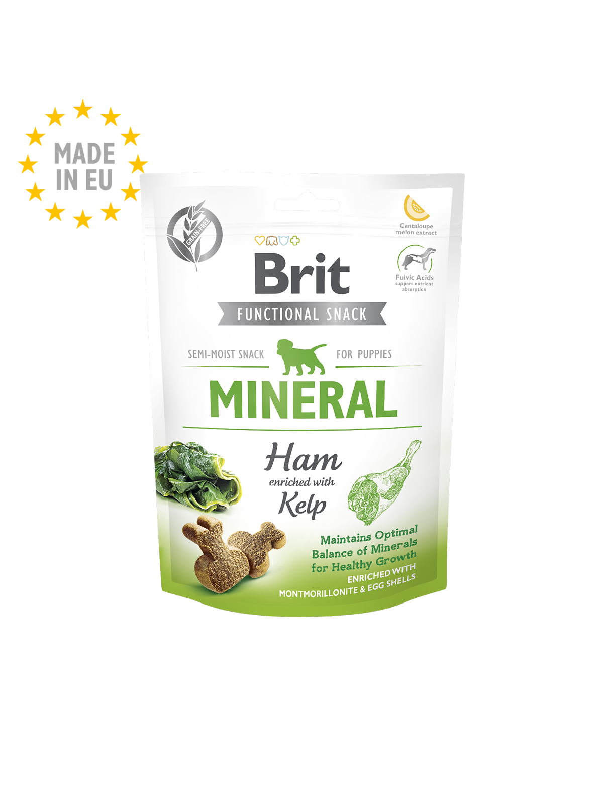 Brit Care Dog Functional Snack Mineral Ham for Puppies 150gr
