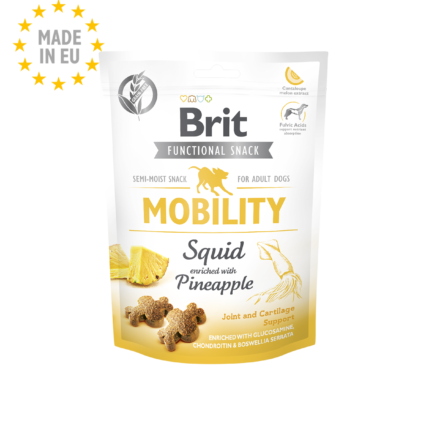 Brit Care Dog Functional Snack Mobility Squid 150gr