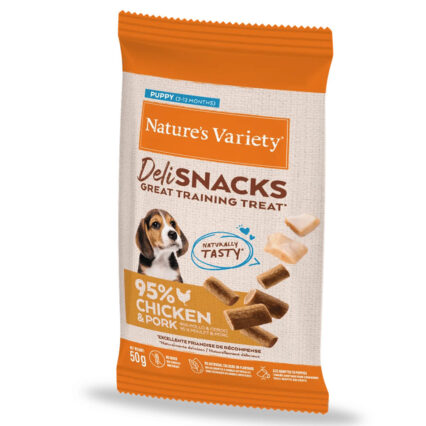 Nature's Variety Dog Deli Snacks Puppy Chicken 50g