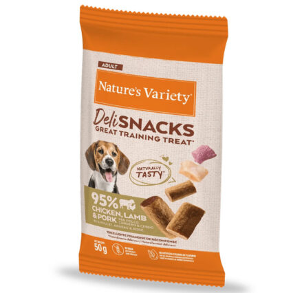 Nature's Variety Dog Deli Snacks Chicken&Lamb 50g