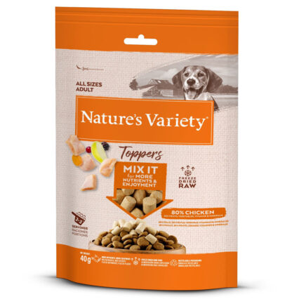 Nature's Variety Dog FD Toppers Chicken 40g