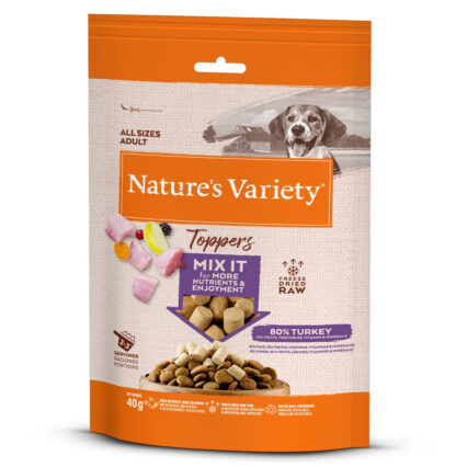 Nature's Variety Dog FD Toppers Turkey 40g