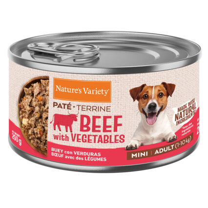 Nature's Variety Dog Wet Pate Mini Vaca 200gr