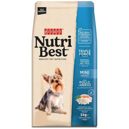Nutribest Dog Adult Mini 3kg