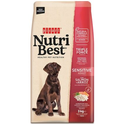 Nutribest Adult Sensitive Salmon & Rice 3kg