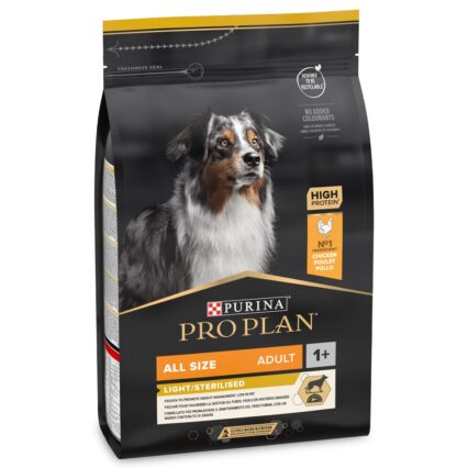 PRO PLAN All Size Adult Light Sterilised Frango