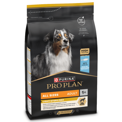 Pro Plan Dog All Size Light/ Sterilised Peixe Branco