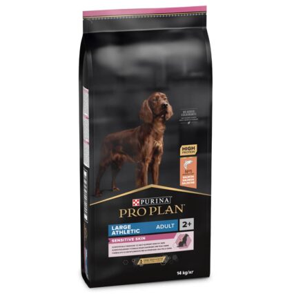PRO PLAN Large Athletic Adult Sensitive Skin Salmão 14kg
