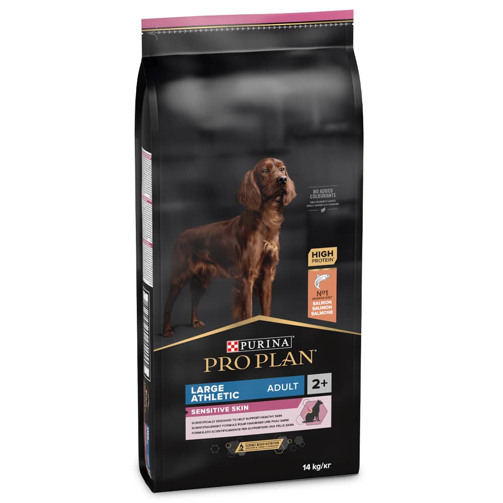 PRO PLAN Large Athletic Adult Sensitive Skin Salmão 14kg