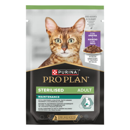 Pro Plan Cat Sterilised Nutrisavour Pato 85gr