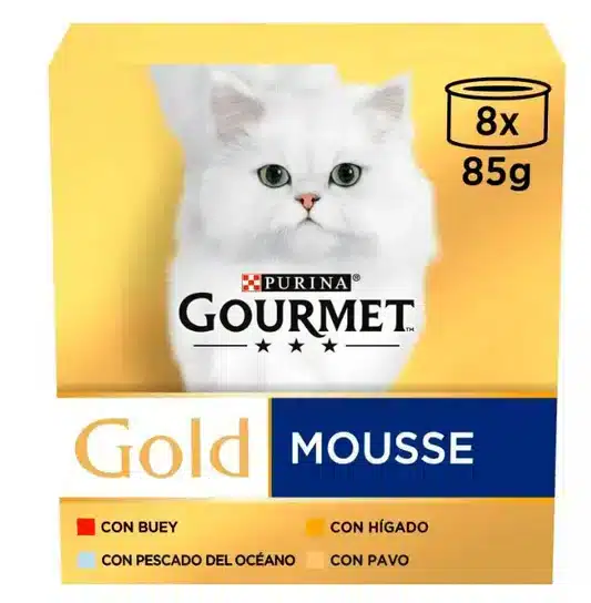 Gourmet Gold Mousse Multipack 8x85gr
