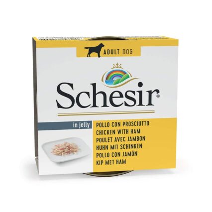 Schesir Cao Frango/Presunto 150gr