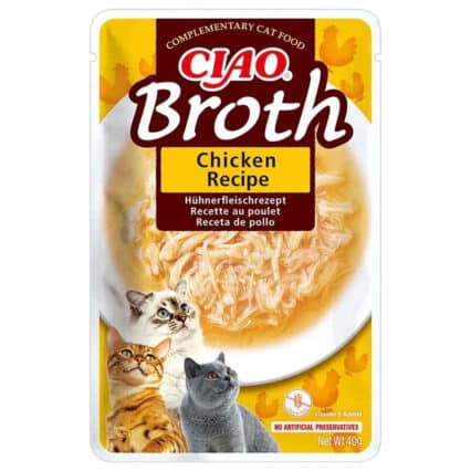 CHURU Gato Broth Receita de Frango 40gr