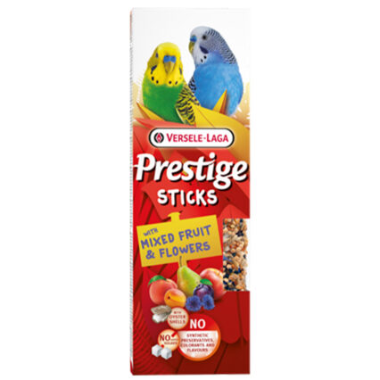 Versele-Laga Prestige Sticks Periquito Frutas e Flores 2uni 60gr