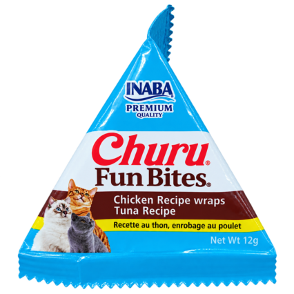 CHURU Gato Fun Bites Wraps Frango e Atum 12gr