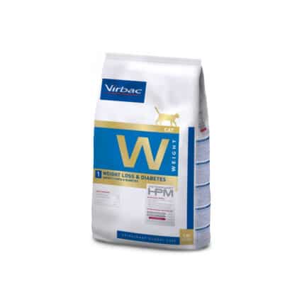 Virbac HPM W1 Cat Weight Loss Diabetes 1.5kg