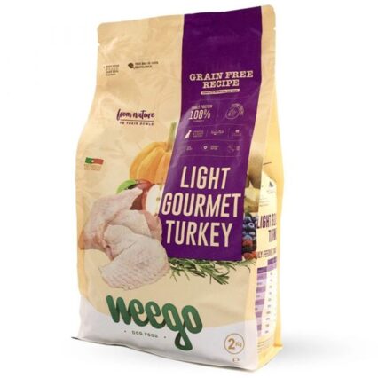 Weego Grain Free Dog Food Adult Light Gourmet Turkey