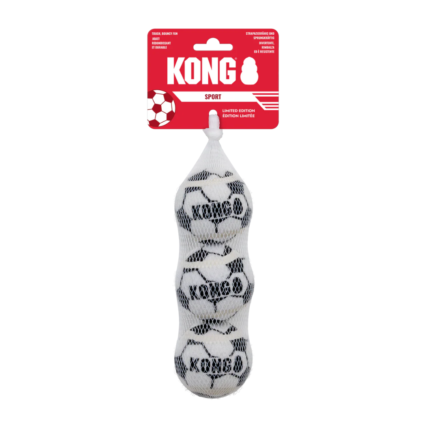 Kong Sport Soccer Balls 3-Pk Medium