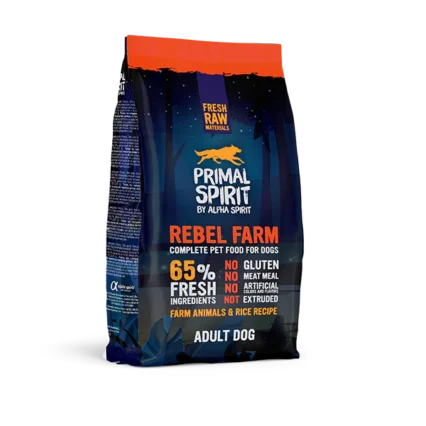 Primal 65% Rebel Farm Dog Food