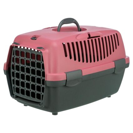 Transportadora Capri 1 32x31x48cm (Cinza Escuro/Rosa Velho)