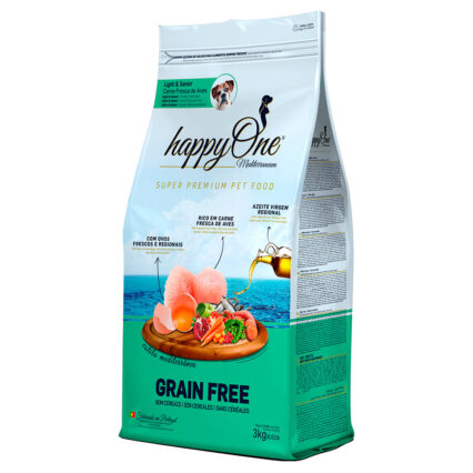 Happy One Mediterraneum Cão Light e Senior