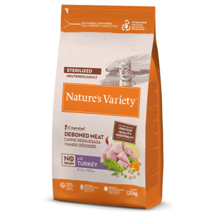 Nature’s Variety Cat No Grain Sterilized Turkey