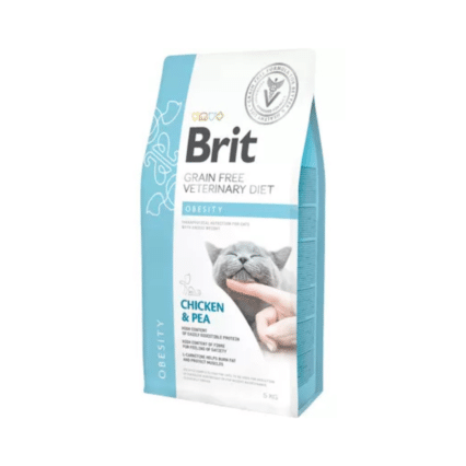 Brit Vet Cat Diabetes Grain-Free Chicken & Pea 400g