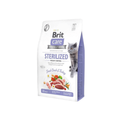 Brit Care Cat Grain Free Sterilised Weight Control | Duck & Turkey