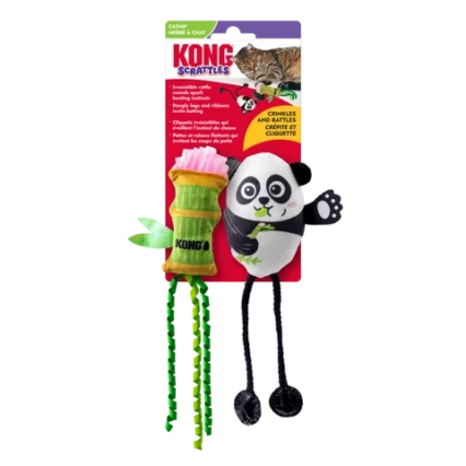 Kong Cat Scrattles Panda (2Pk)