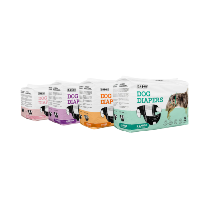 Dashi Dog Diapers Female 12un