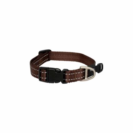 Rogz Coleira Classic Castanho