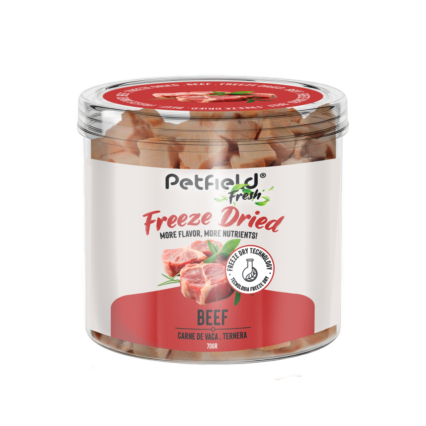 Petfield Fresh Freeze Dried Beef 70gr