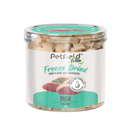Petfield Fresh Freeze Dried Duck 70gr