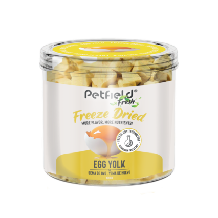 Petfield Fresh Freeze Dried Egg Yolk 120gr