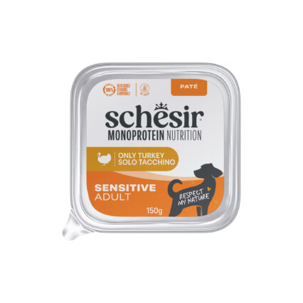 Schesir Mono Cão Sensitive Peru 150gr