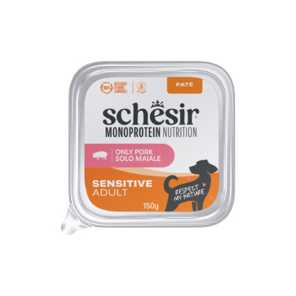 Schesir Mono Cão Sensitive Presunto 150gr