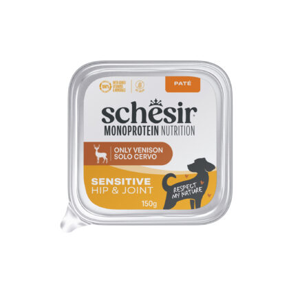 Schesir Mono Cão Sensitive Hip Joint Veado 150gr