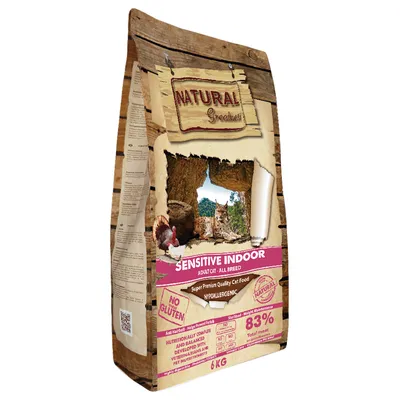Natural Greatness Sensitive Indoor Cat 6 Kg