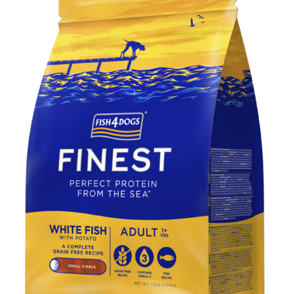 Fish 4 Dogs Adulto Peixe Branco e Batata Small Breed