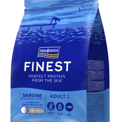 Fish 4 Dogs Adulto Sardinha e Batata Doce