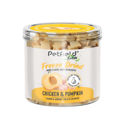 Petfield Fresh Freeze Dried Frango e Abobora 70gr