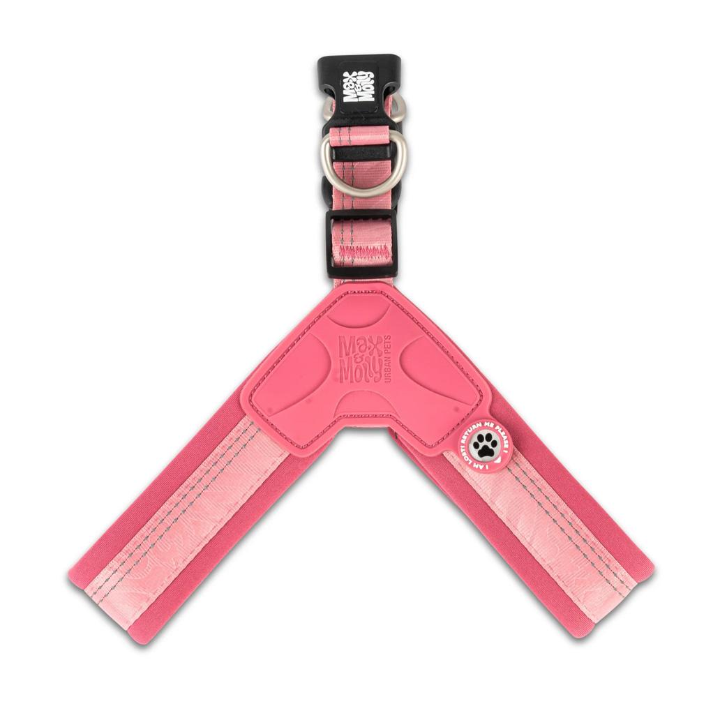 Max & Molly - Peitoral Q-Fit "Matrix 2.0 Rose" L