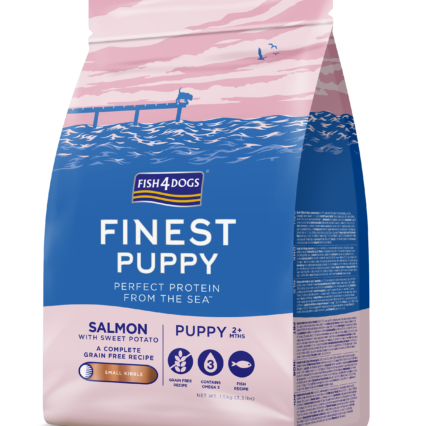 Fish 4 Dogs Puppy Salmão e Batata Doce Small Breed 1,5kg