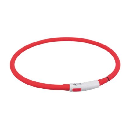 Colar Flasher USB XS-XL (Vermelho)