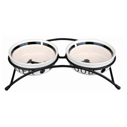 Suporte c/2 Gamelas em Ceramica