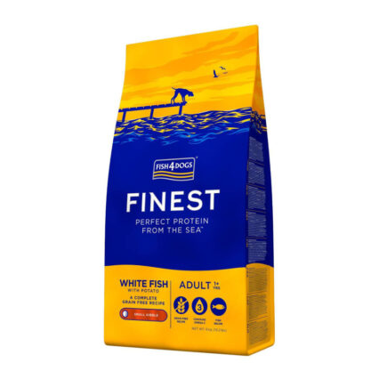 Fish 4 Dogs Adulto Peixe Branco e Batata Small Breed 6kg